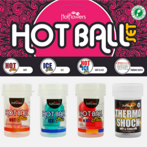 Hot Ball Brazilian Ball set of four packs, two balls inside ea.