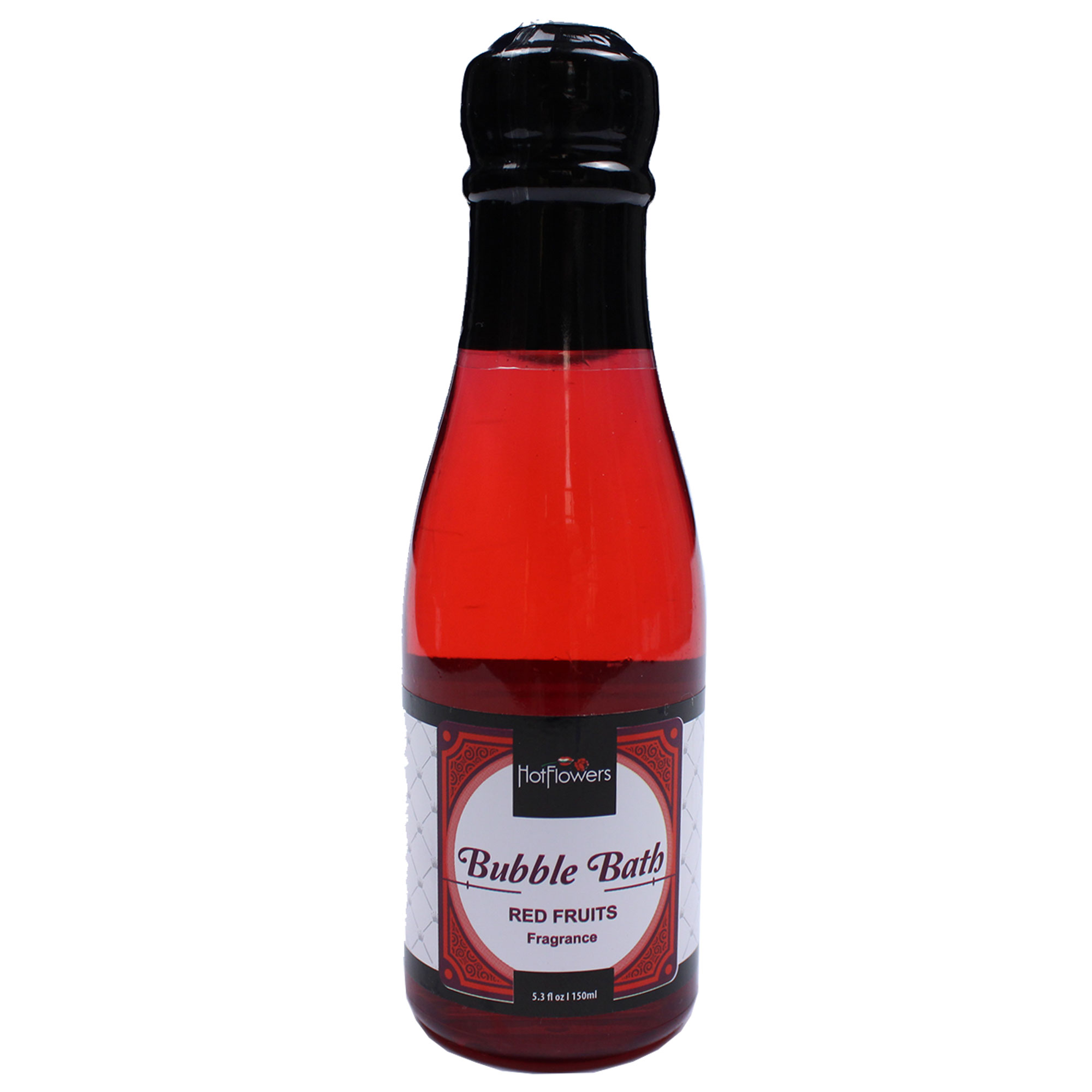 Hot Flowers Bubble Bath Red Fruits Scented