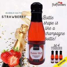 Hot Flowers Bubble Bath Strawberry Scented