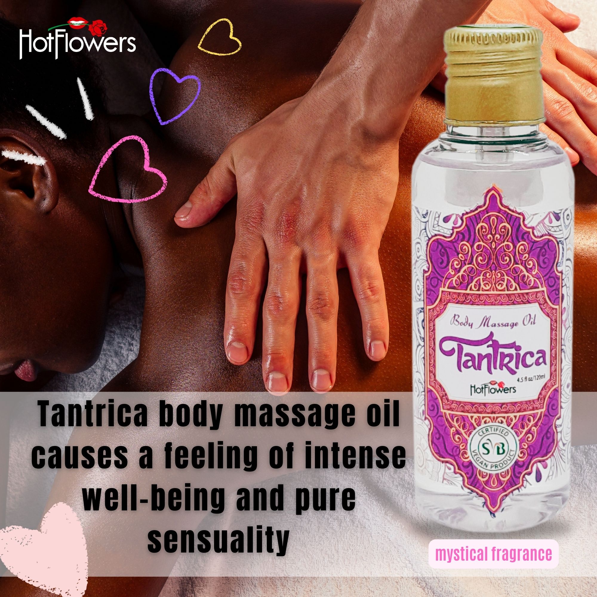 HE112-02 - Tantrica body massagem oil - 2000x2000 Body Sensual Massage Oil Tantrica for Women - Mystical Fragrance