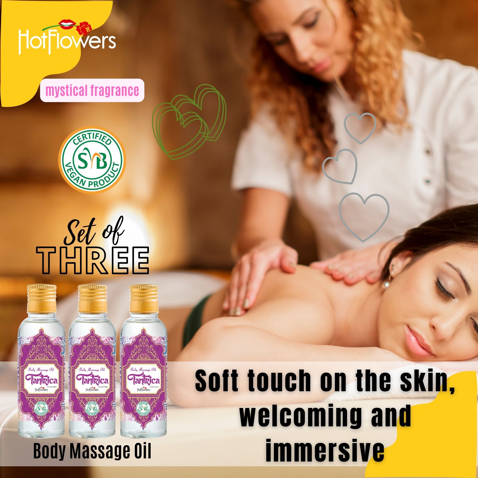 HE112-04 - Tantrica body massagem oil - 2000x2000 Body Sensual Massage Oil Tantrica for Women - Mystical Fragrance