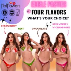 Hot Flowers Edible Pasties Karamela for Women