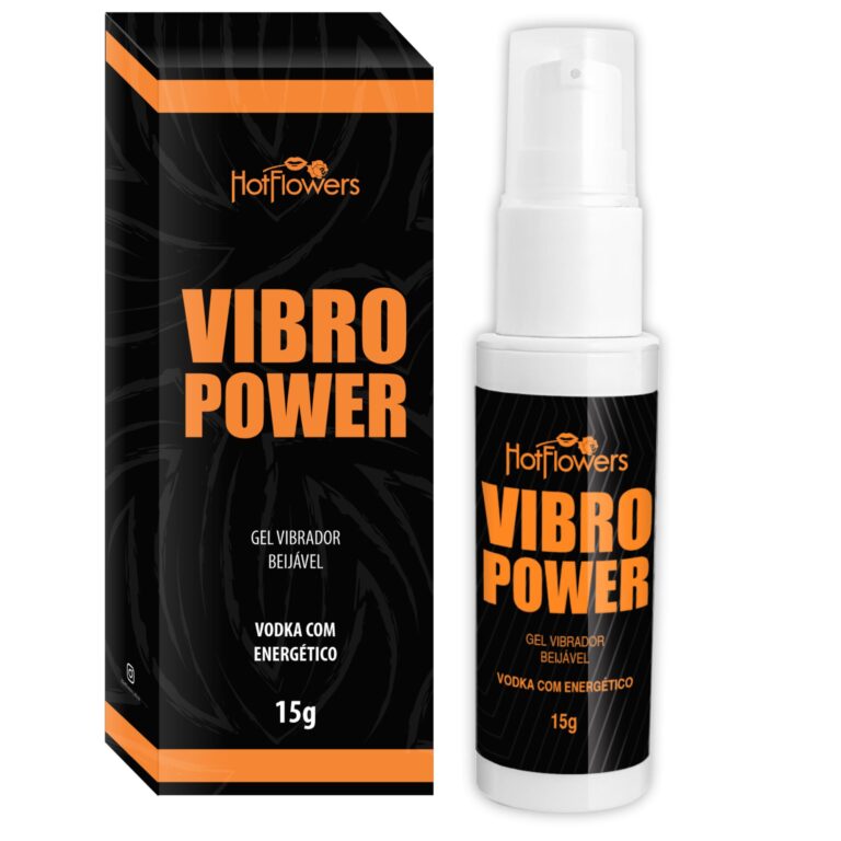 Gel Vibro Power Vodka com Energético