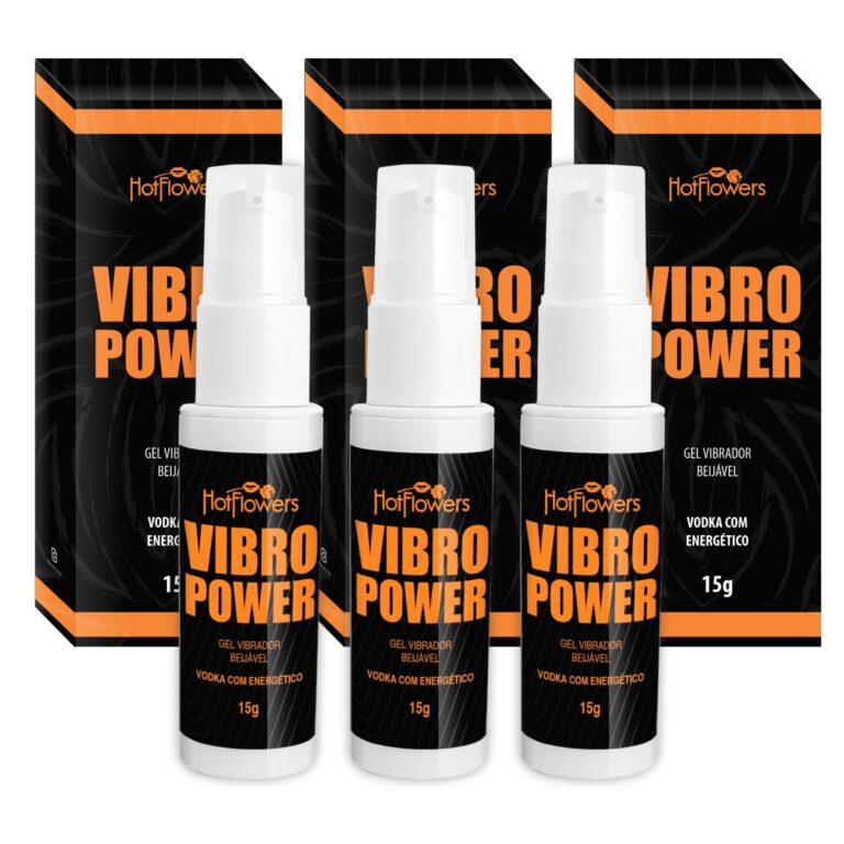 Gel Vibro Power Vodka com Energético