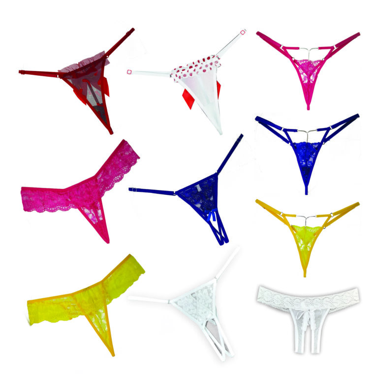 Special Pack G-string Thong Crotchless Colors