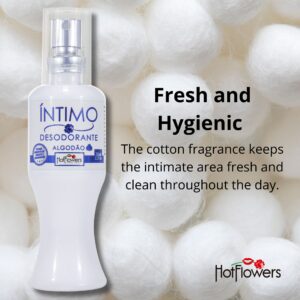 Unisex Intimate Deodorant with Cotton Fragrance