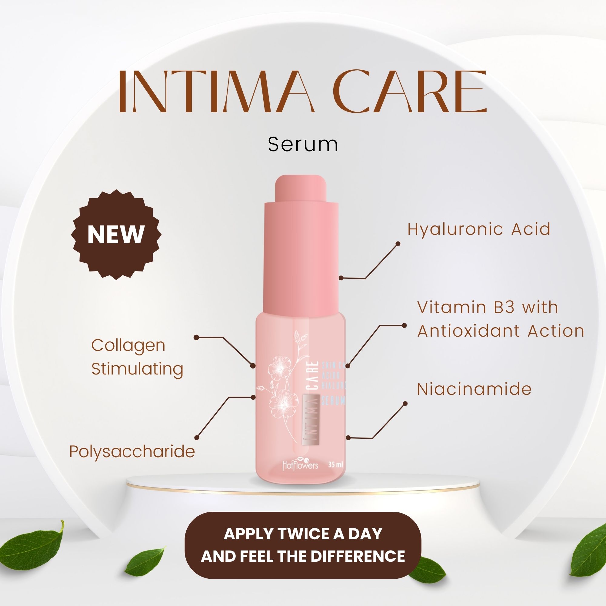 HC814-3 - Intima Care Serum Intima Care Serum – Hydrating, Firming, and Rejuvenating Serum with Hyaluronic Acid and Niacinamide