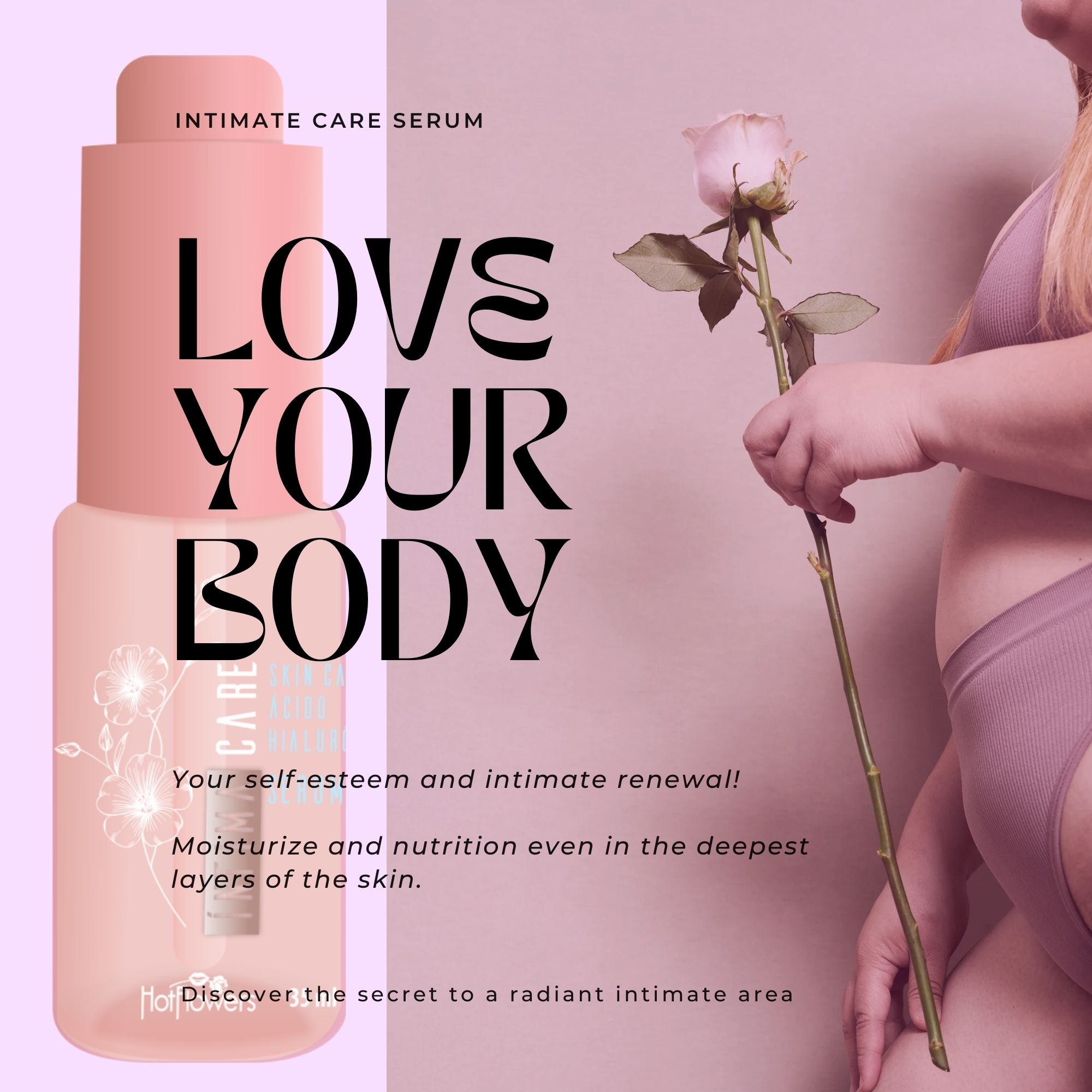 HC814-4 - Intima Care Serum Intima Care Serum – Hydrating, Firming, and Rejuvenating Serum with Hyaluronic Acid and Niacinamide